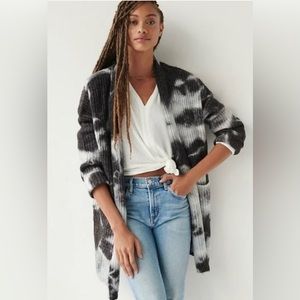 ANTHROPOLOGIE Avalon Tie Dye Cardigan